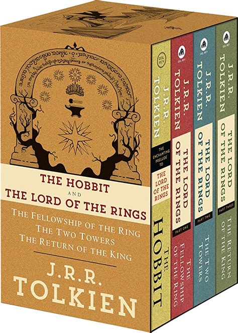 lord of the rings metal box|tolkien complete book set.